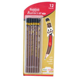 Pack of 12 Goldfish Autocrat Pencils HB – Premium Quality for Smooth Writing