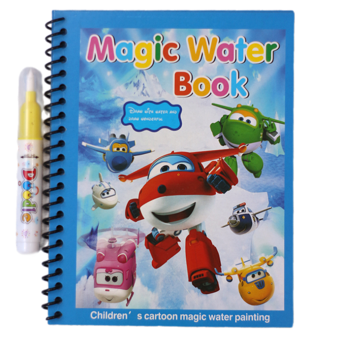 Reusable Magic Water Painting Book – Mess-Free Fun for Kids