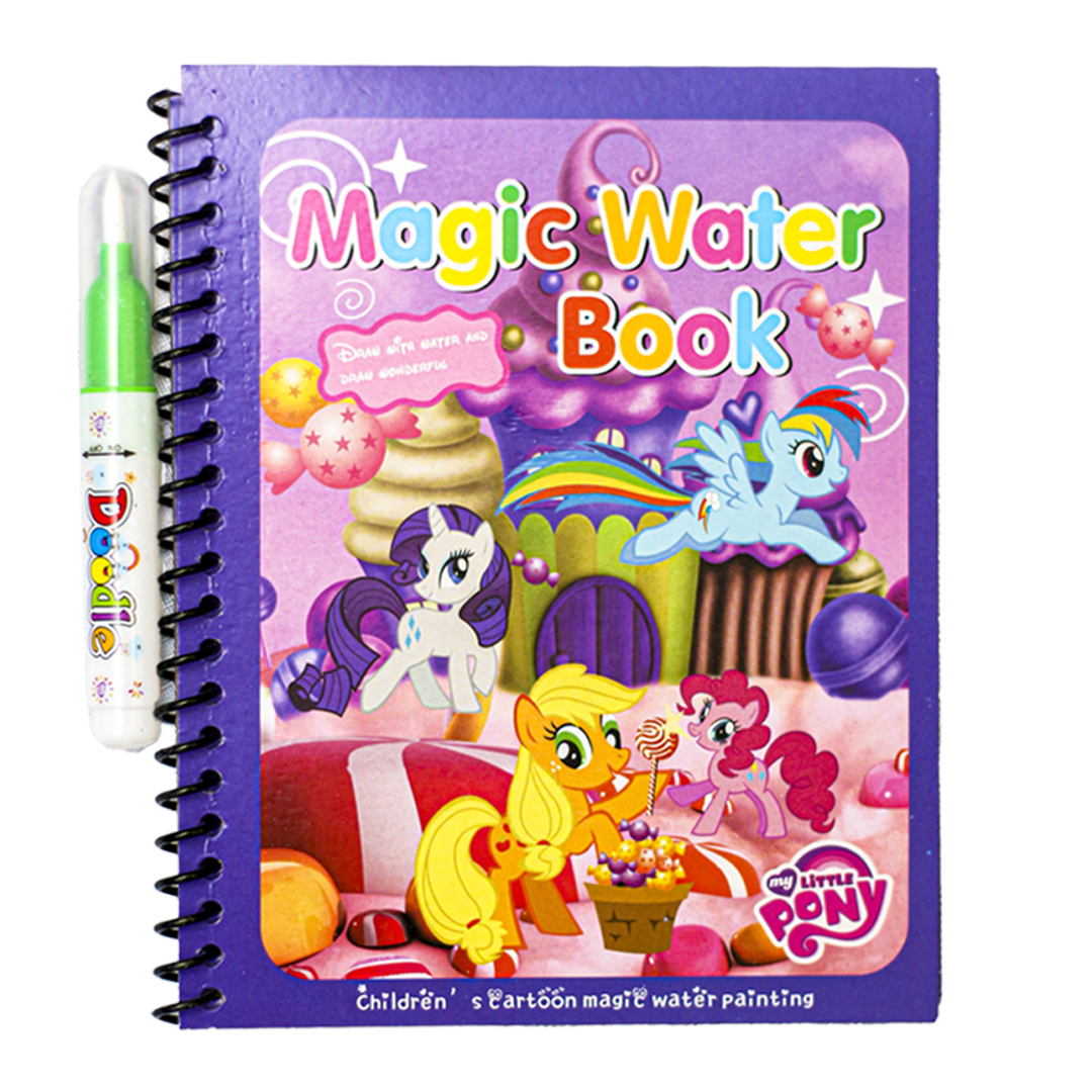 Reusable Magic Water Painting Book – Mess-Free Fun for Kids