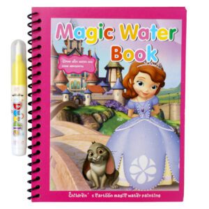 Reusable Magic Water Painting Book for Kids – Mess-Free Learning & Fun