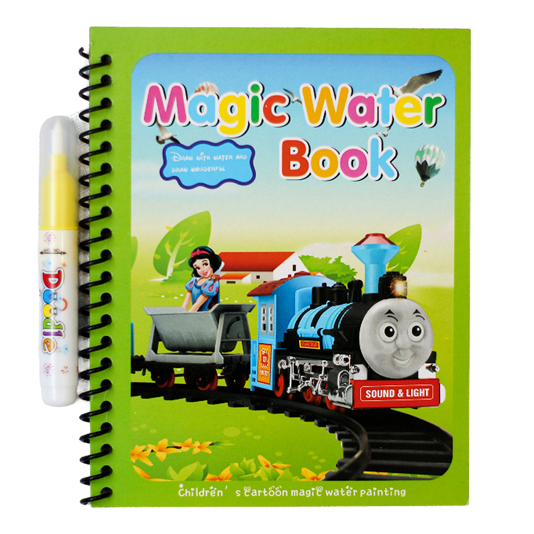 Reusable Magic Water Painting Book for Kids – Fun & Educational