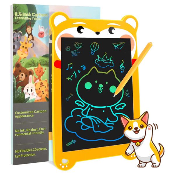 8.5 Inch LCD Writing Tablet for Kids – Reusable Drawing & Learning Pad