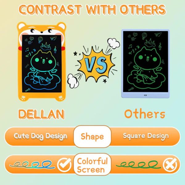 8.5 Inch LCD Writing Tablet for Kids – Reusable Drawing & Learning Pad - Image 5