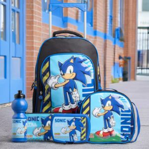 Sonic the Hedgehog 5-Piece Trolley Backpack Set for Boys – Max Fashion Dubai