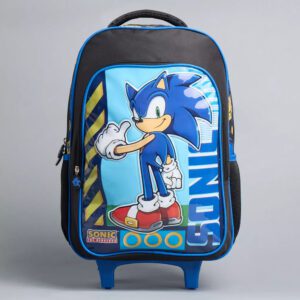 Sonic the Hedgehog 5-Piece Trolley Backpack Set for Boys – Max Fashion Dubai