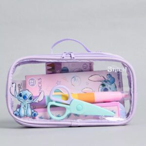 Stitch Print Stationery Set with Pouch – Max Fashion Dubai