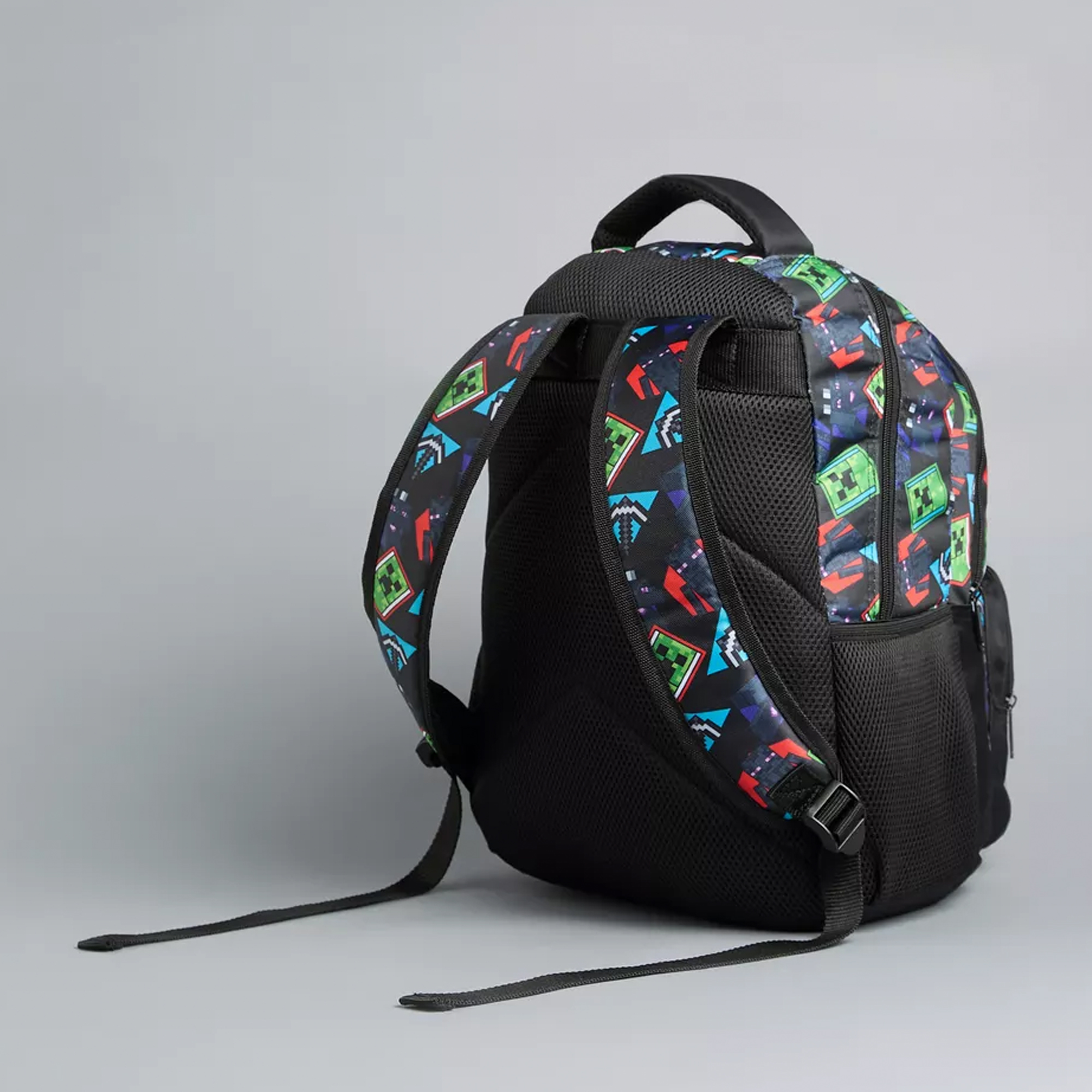 Minecraft Print Backpack with Adjustable Shoulder Straps – Max Fashion Dubai - Image 3