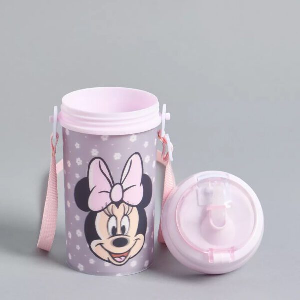 Minnie Mouse Print 450ml Water Bottle with Strap – Max Fashion Dubai - Image 5