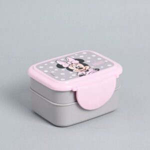 Minnie Mouse Print Lunch Box with Fork – Max Fashion Dubai