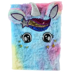New Fancy Furry Diary – Cute Soft Furry Notebook for Kids & Girls